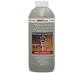 easy mortar stain remover