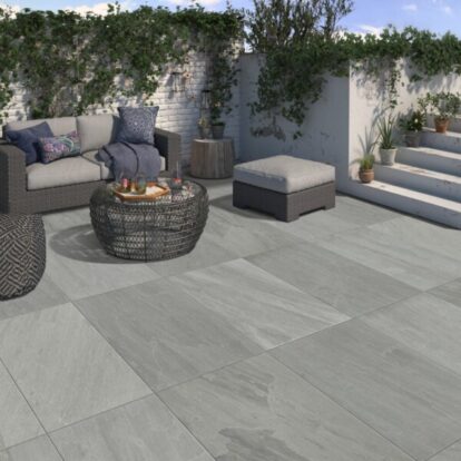 Indian Stone Paving in Didsbury
