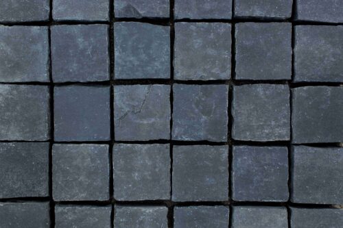 Black Limestone Cobbles 100 x 100